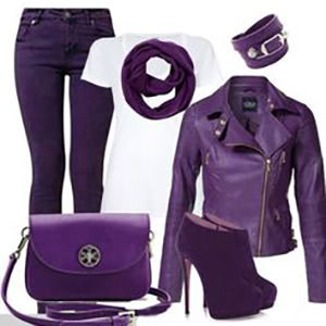 Фиолетовый цвет в одежде. Как создать эффектный и элегантный образ