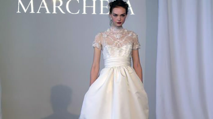 Роскошная свадебная коллекция Marchesa 2015. Утончённость классики