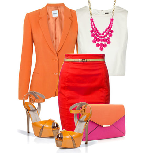 Персиковый цвет в одежде. Свежий и оригинальный образ